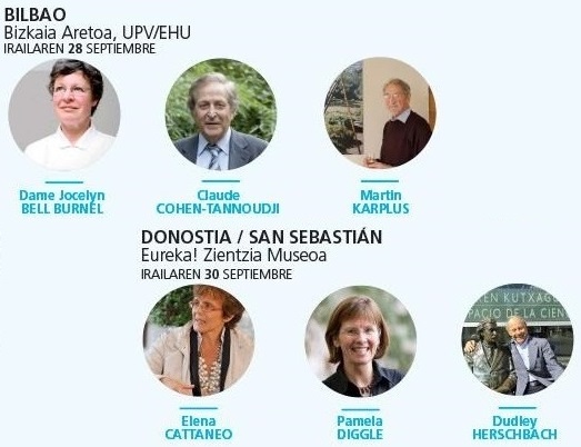 top@DIPC 2016 – Encuentros con Premios Nobel